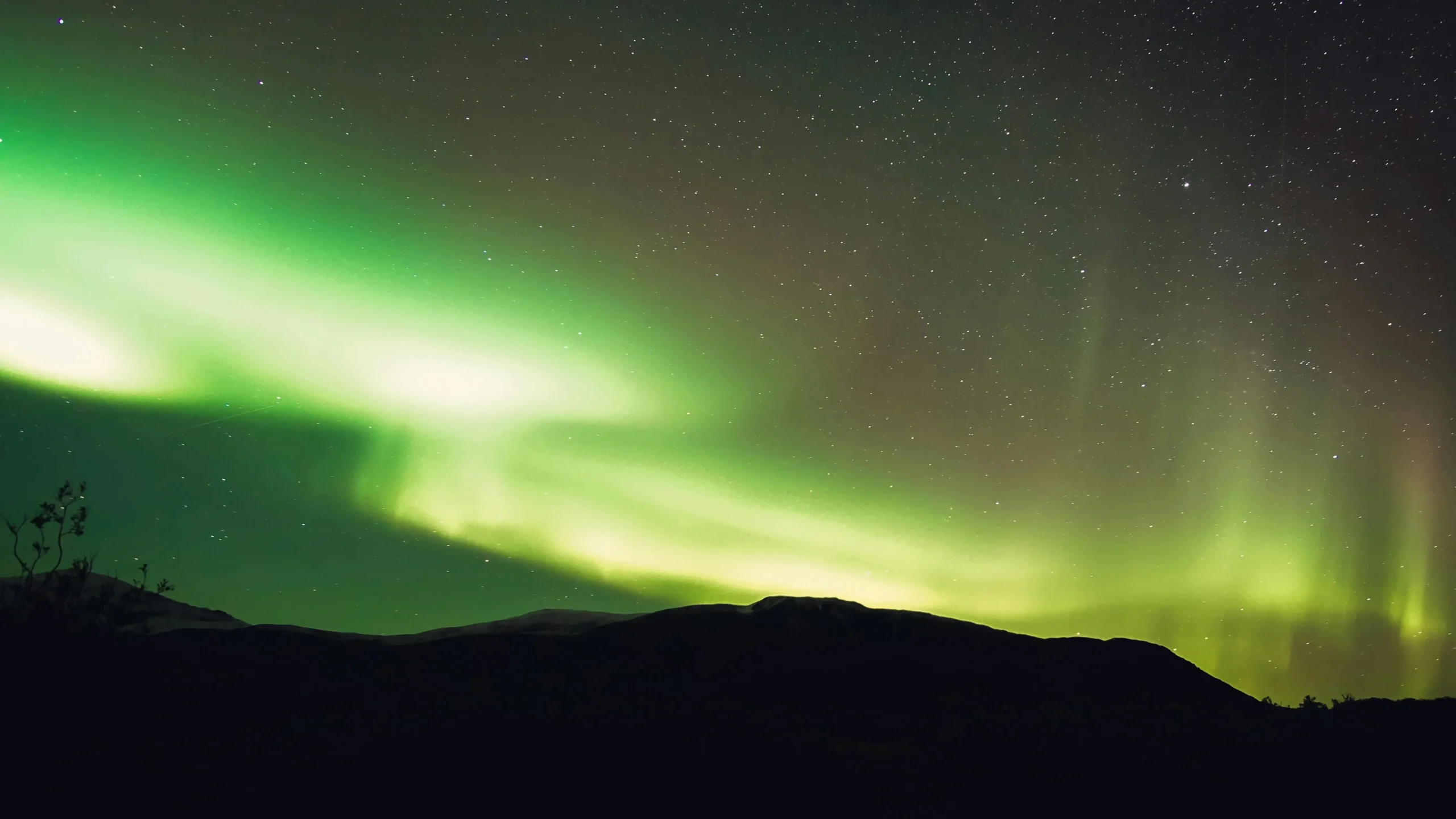 Differences between deep sedation and general anesthesia illustrated with starry night and mountain silhouette