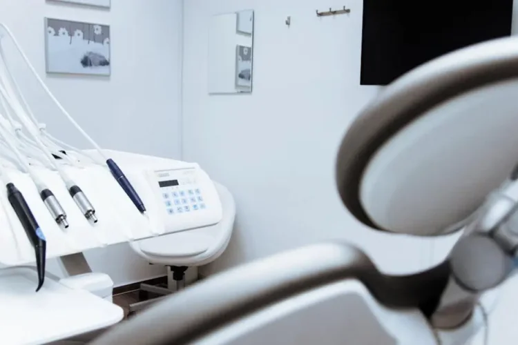 Dental clinic interior addressing dental anxiety.