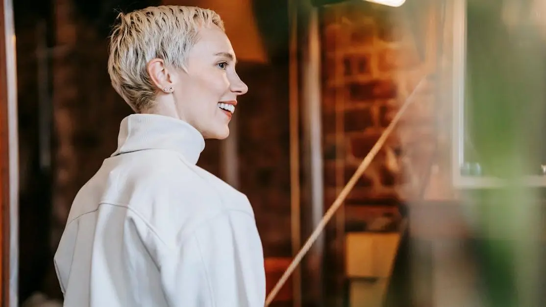 Cheerful woman smiling, showcasing teethXpress dental implants